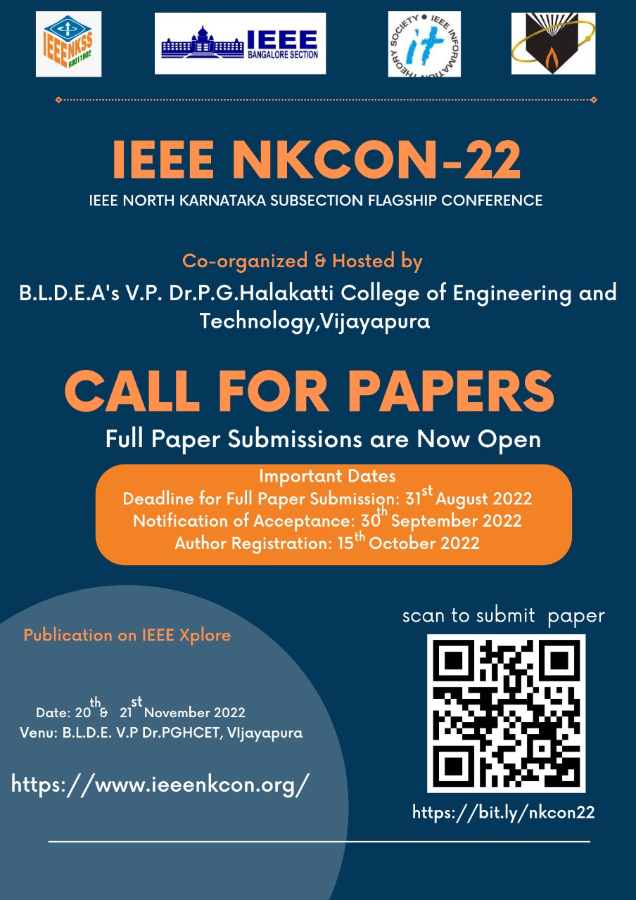 IEEE NKCON-2022 - BLDEACET
